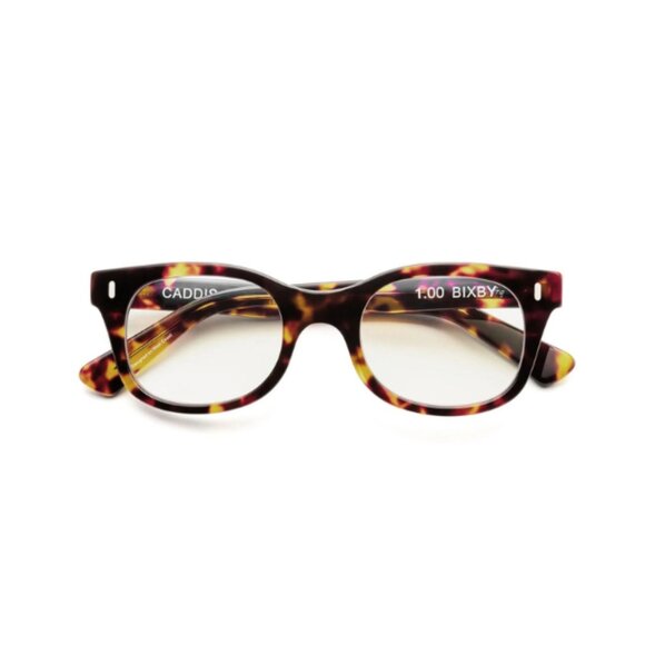 Caddis Accessories - Caddis Bixby Tortoise Shell Reading Glasses in Turtle 1.00 strength